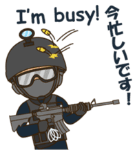 Carlos the SWAT sticker #12578887