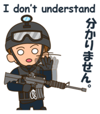 Carlos the SWAT sticker #12578894