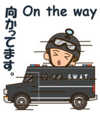 Carlos the SWAT sticker #12578911