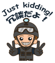 Carlos the SWAT sticker #12578919