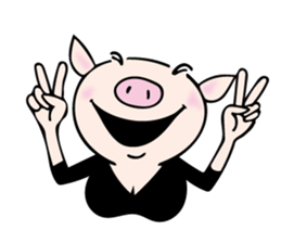 Mme.Pig sticker #12579167