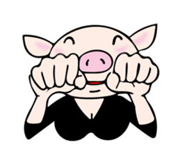 Mme.Pig sticker #12579168