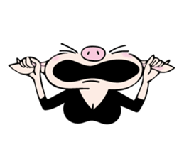 Mme.Pig sticker #12579171