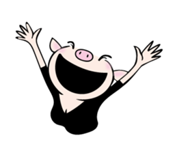 Mme.Pig sticker #12579174