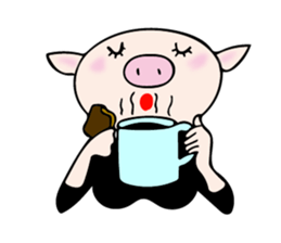 Mme.Pig sticker #12579175