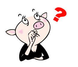Mme.Pig sticker #12579178