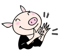 Mme.Pig sticker #12579179