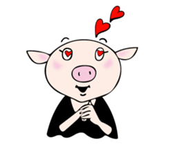 Mme.Pig sticker #12579183