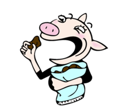Mme.Pig sticker #12579188