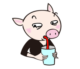 Mme.Pig sticker #12579193