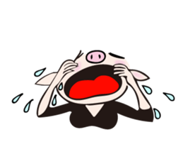 Mme.Pig sticker #12579195