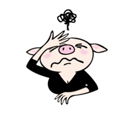 Mme.Pig sticker #12579196