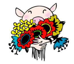 Mme.Pig sticker #12579198