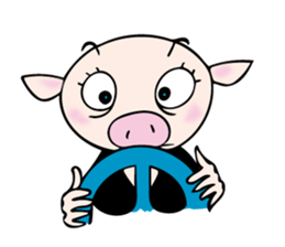 Mme.Pig sticker #12579200