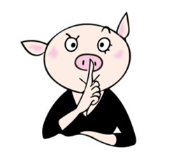 Mme.Pig sticker #12579201