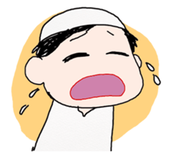 bee Muslim Boy sticker #12579281