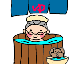 Fujiko Grandma "Autumn Edition" sticker #12579738