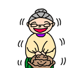 Fujiko Grandma "Autumn Edition" sticker #12579758
