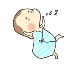 Of the baby is days leisurely sticker #12580010