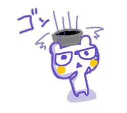 The Whity bear,KUMAMA ver.6 sticker #12580638