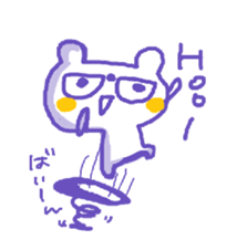 The Whity bear,KUMAMA ver.6 sticker #12580650