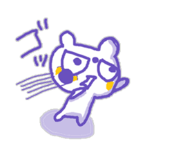 The Whity bear,KUMAMA ver.6 sticker #12580655