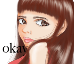 HELLO GORGEOUS! sticker #12580873