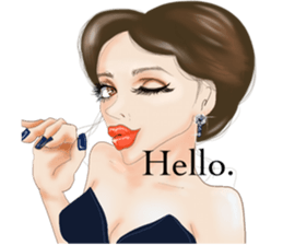 HELLO GORGEOUS! sticker #12580875