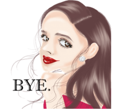 HELLO GORGEOUS! sticker #12580877