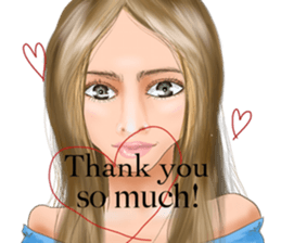 HELLO GORGEOUS! sticker #12580879