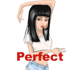 HELLO GORGEOUS! sticker #12580889