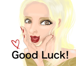 HELLO GORGEOUS! sticker #12580894