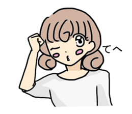 Sticker of couple sticker #12581036