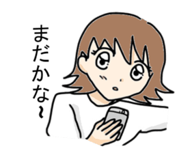 Sticker of couple sticker #12581058