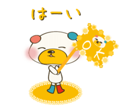 iroiro Sticker(Daifuku Bear & Hiyoko) sticker #12581154