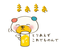 iroiro Sticker(Daifuku Bear & Hiyoko) sticker #12581181