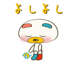 iroiro Sticker(Daifuku Bear & Hiyoko) sticker #12581185