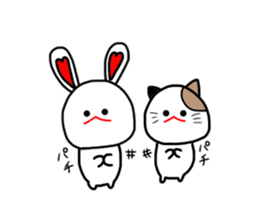 mizime-chan sticker animal version sticker #12581388