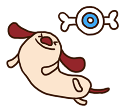 The carefree dog (business) sticker #12581519