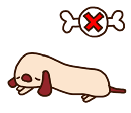 The carefree dog (business) sticker #12581520