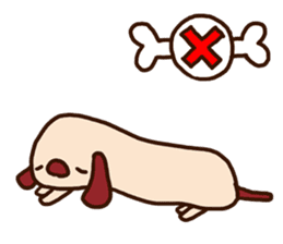 The carefree dog (business) sticker #12581520