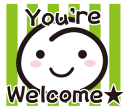 A.S.B smile sticker #12581853