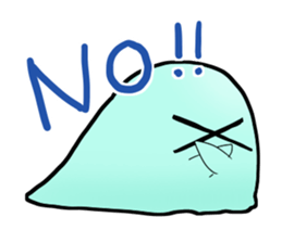 Sliming Monster sticker #12581877