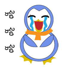 Blankly penguin sticker #12582037