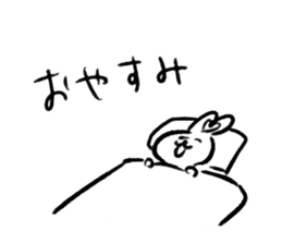 Happy rabbits sticker #12582282