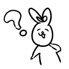 Happy rabbits sticker #12582289