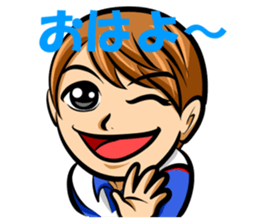 Maiden -based men's Toru -chan sticker #12582390