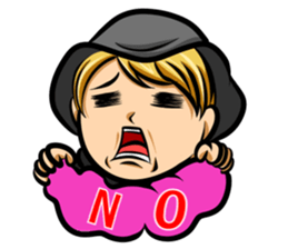 Maiden -based men's Toru -chan sticker #12582393