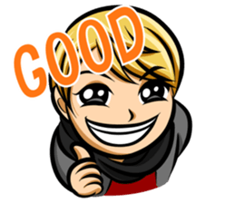 Maiden -based men's Toru -chan sticker #12582395