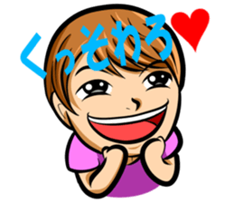 Maiden -based men's Toru -chan sticker #12582400